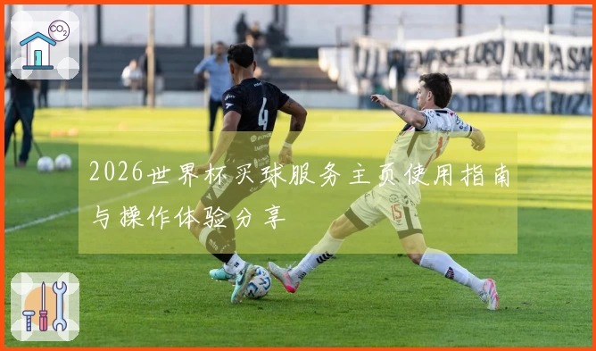 2026世界杯买球服务主页使用指南与操作体验分享
