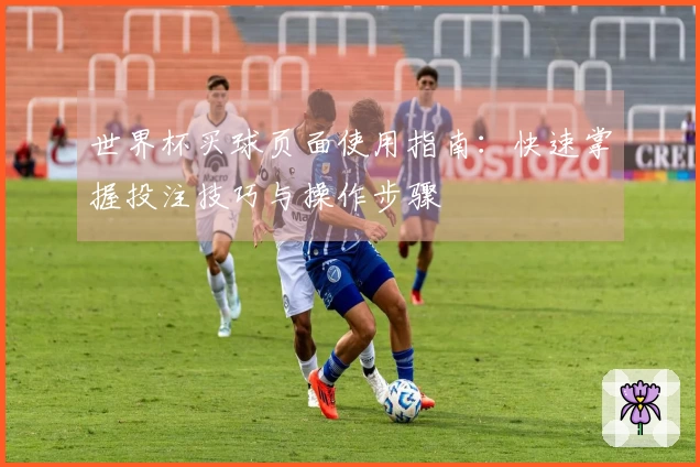 世界杯买球页面使用指南：快速掌握投注技巧与操作步骤